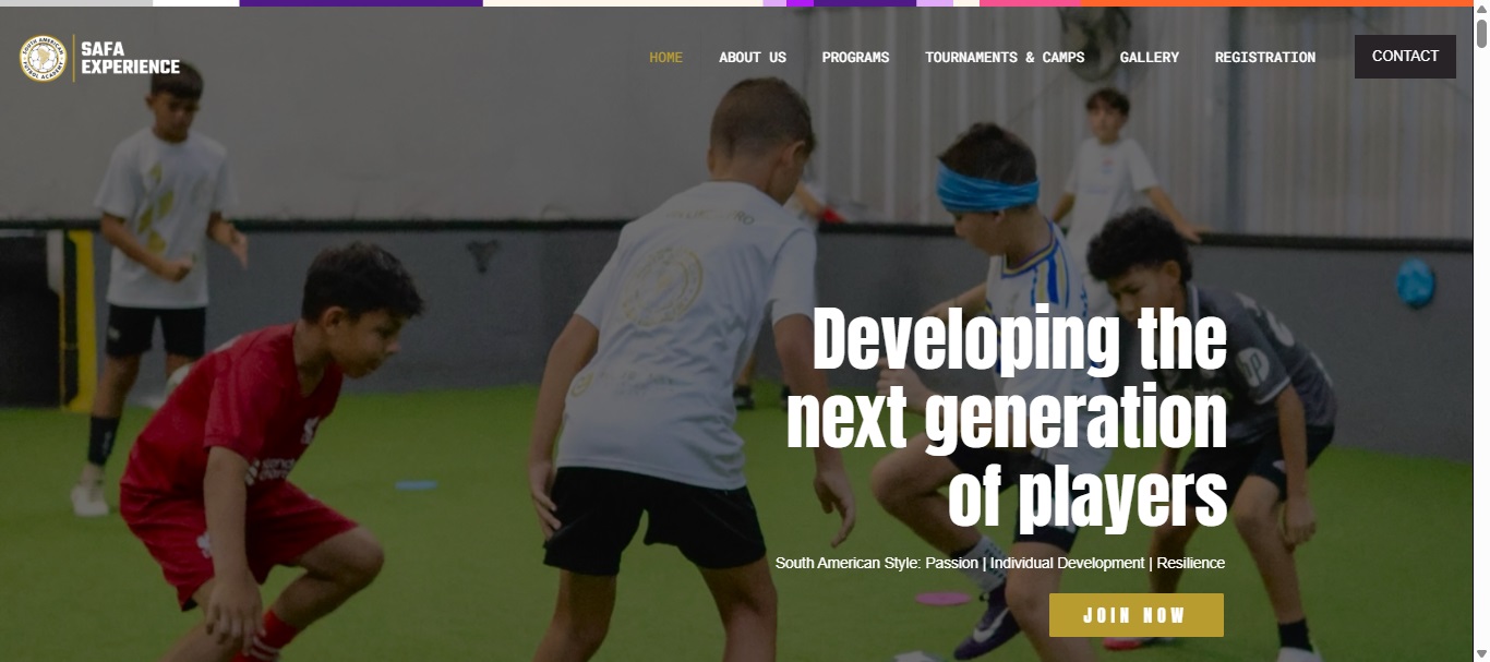 Safa Experience – Sitio Web WordPress